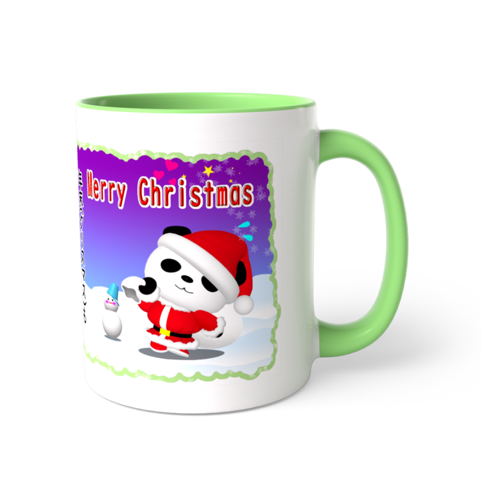 ツートンカラーマグカップ - 直径 8.2cm / 高さ 9.5cm