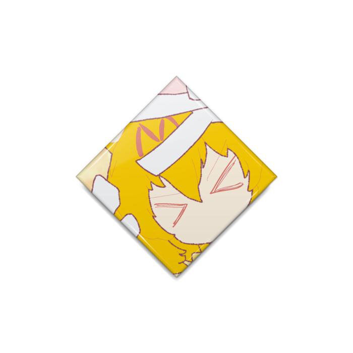 缶バッジ - ひし形40mm
