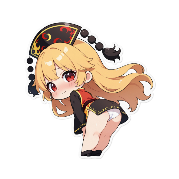 ステッカー - 160 x 160 (mm)(キャラのみ)