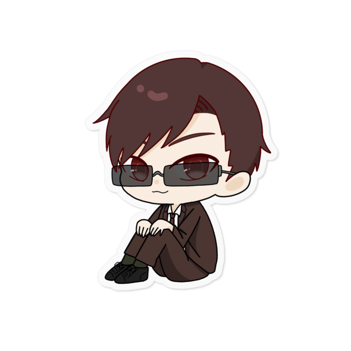 ステッカー - 100 x 100 (mm)