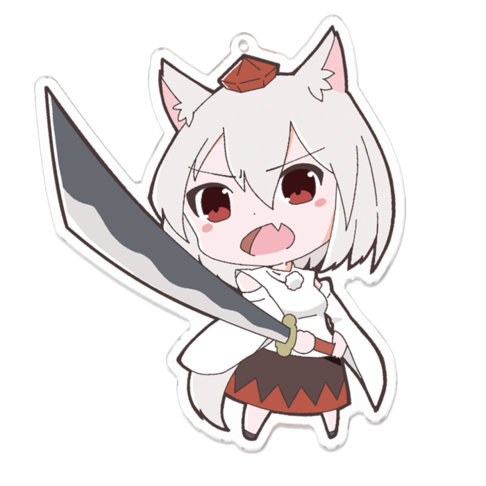 犬走椛　特大アクリルキーホルダー