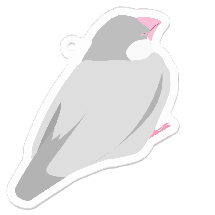 アクリルキーホルダー - 50 x 50 (mm)