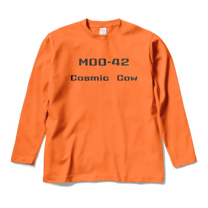 ロングスリーブTシャツ - M - オレンジ