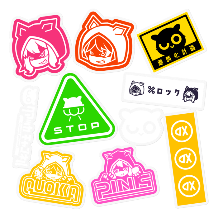 ステッカー - 160 x 160 (mm)