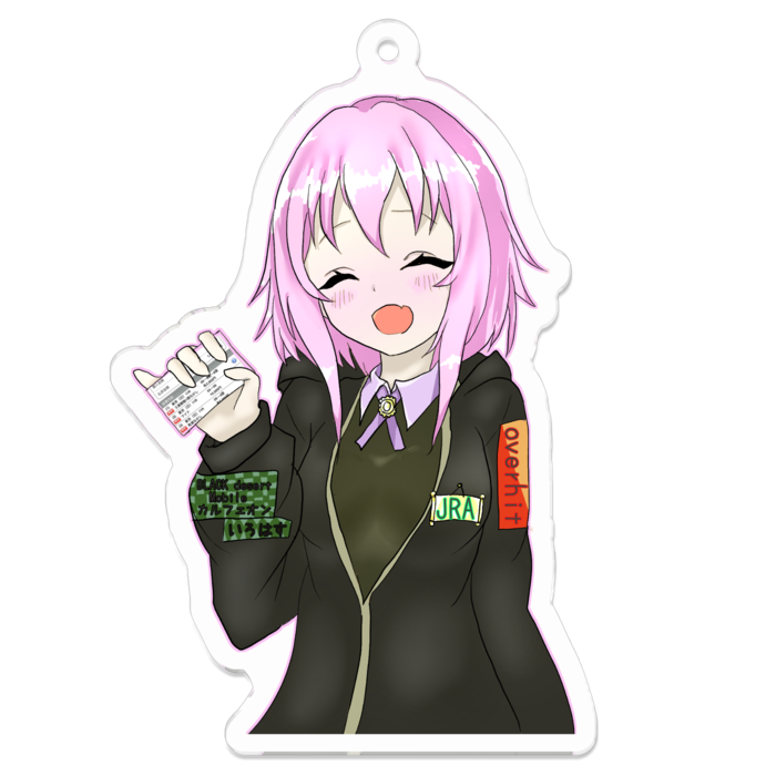 アクリルキーホルダー - 70 x 70 (mm)
