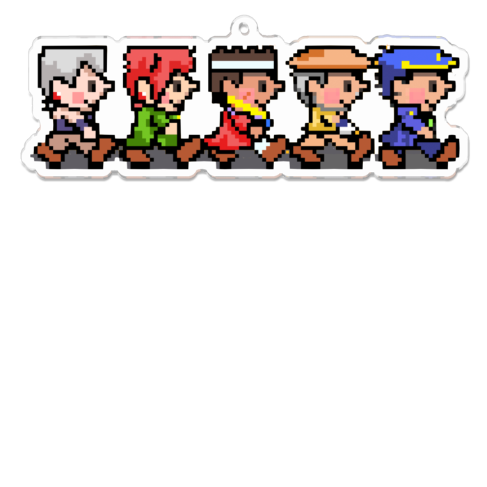 アクリルキーホルダー - 100 x 100 (mm)