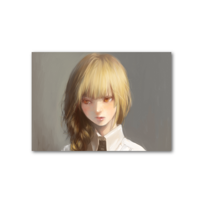 フォト風カード - 横 - 片面