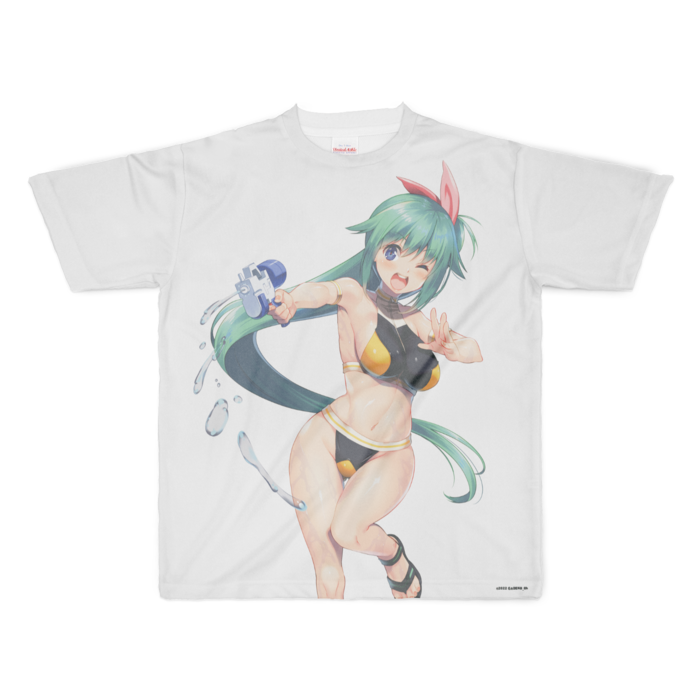 フルグラフィックTシャツ - XL - 正面印刷のみ