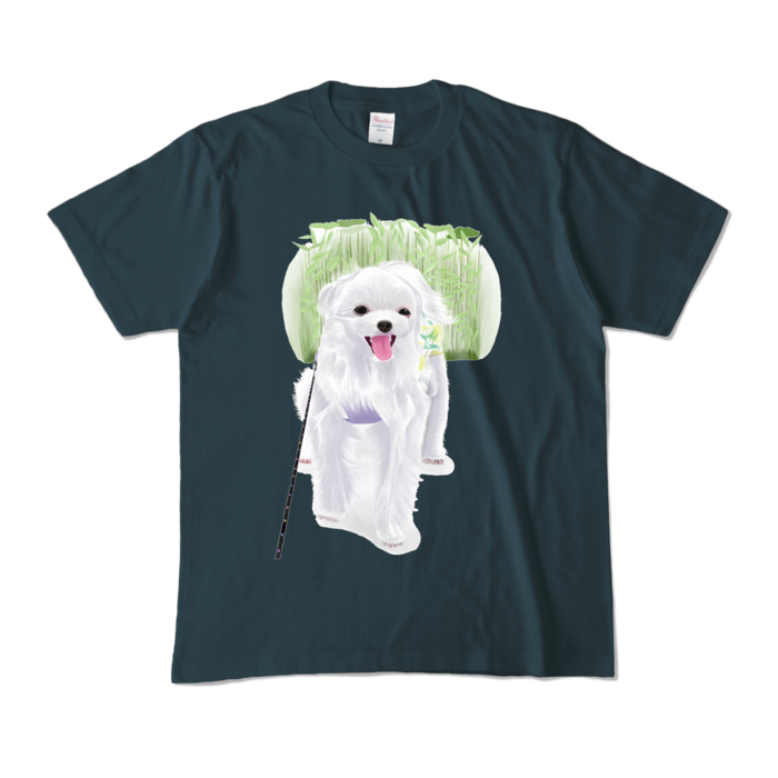 カラーTシャツ - M - デニム (濃色)