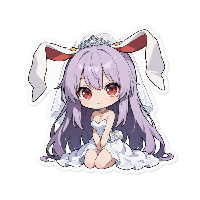 ステッカー - 100 x 100 (mm)(キャラのみ)