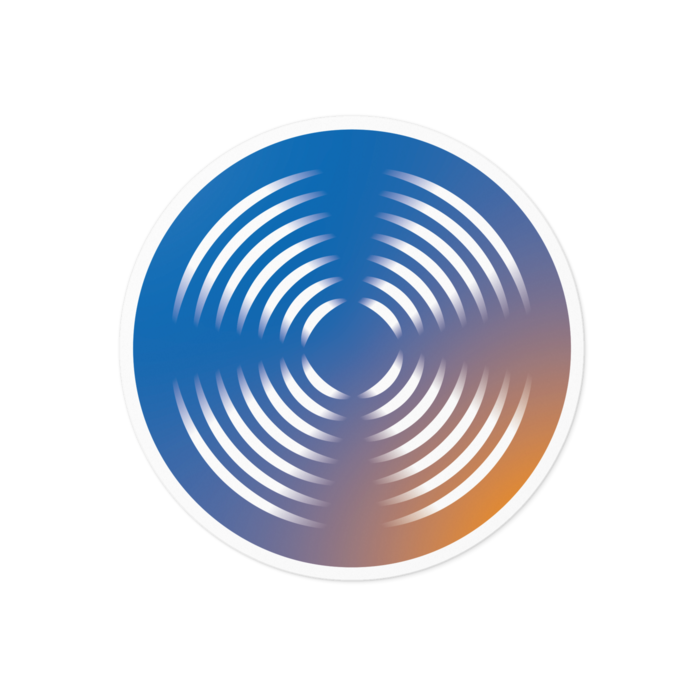 ステッカー - 100 x 100 (mm)