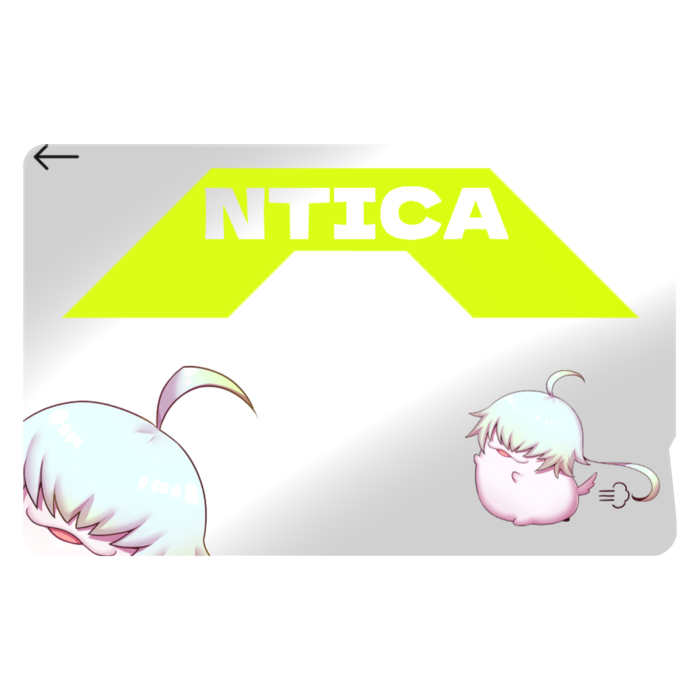 ICカードステッカー - 約85.7x53.9(mm)