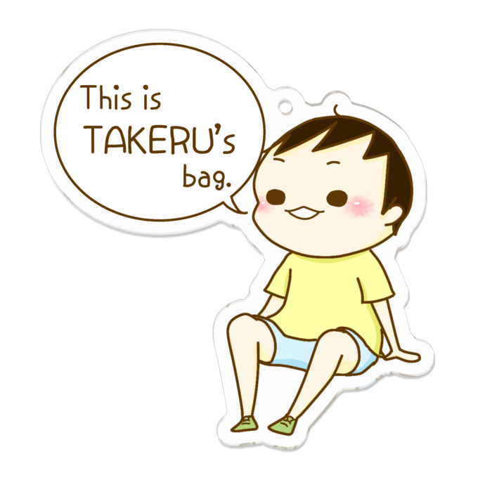 アクリルキーホルダー - 70 x 70 (mm)