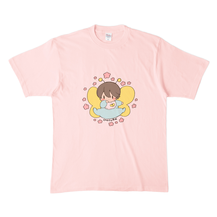 カラーTシャツ(淡色) - XL - ライトピンク