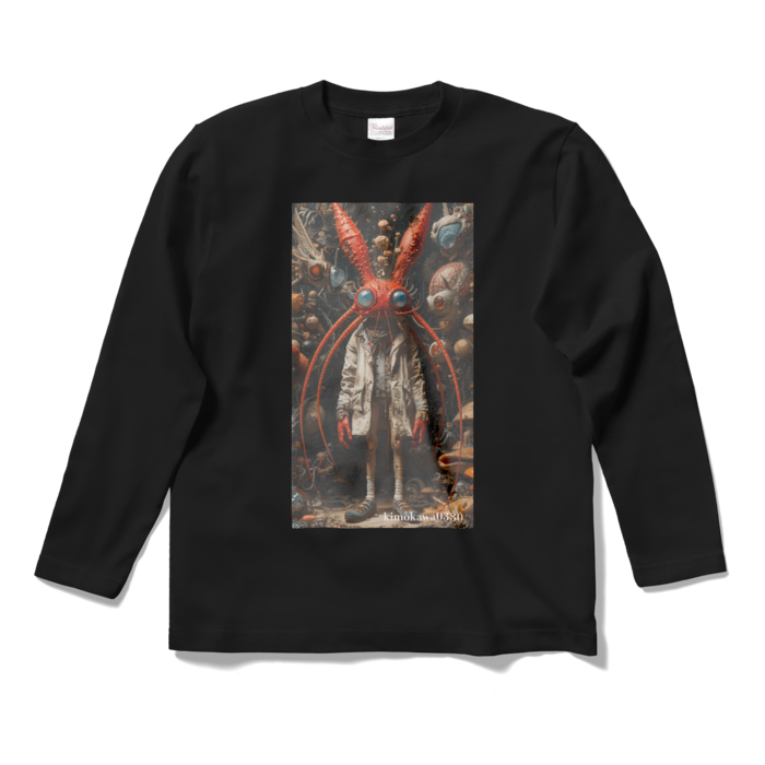 ロングスリーブTシャツ - S - ブラック