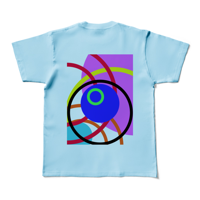 カラーTシャツ - M - ライトブルー (淡色)