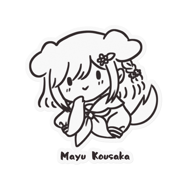 ステッカー - 100 x 100 (mm)