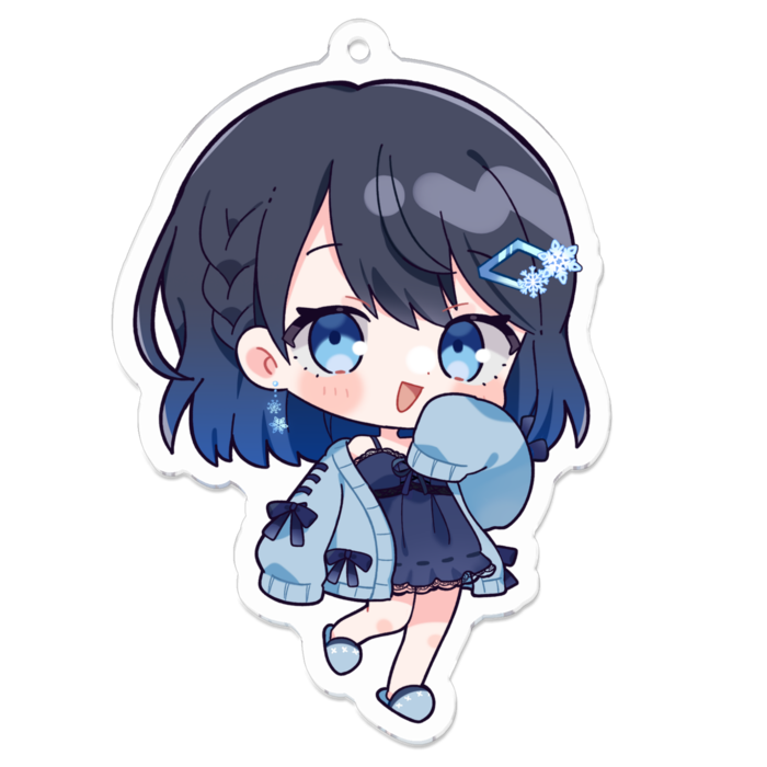 アクリルキーホルダー - 70 x 70 (mm)