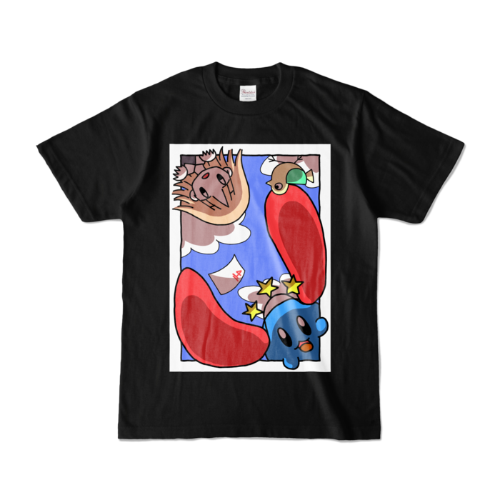 カラーTシャツ - S - ブラック (濃色)