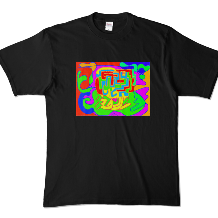 カラーTシャツ - XL - ブラック (濃色)