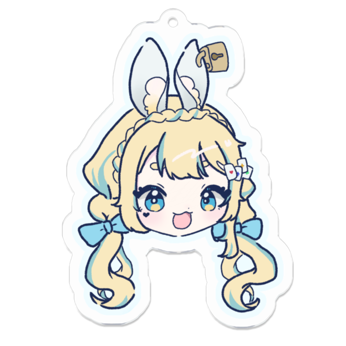 アクリルキーホルダー - 70 x 70 (mm)