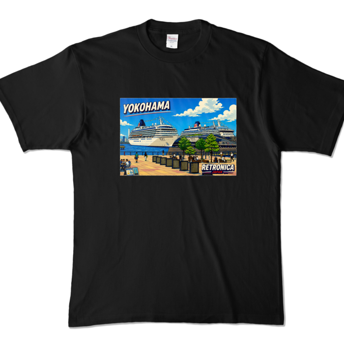カラーTシャツ - XL - ブラック (濃色)