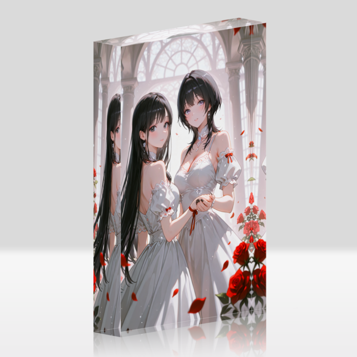 アクリルブロック - ホワイト