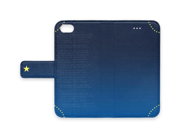 手帳型iPhoneケース - iPhone7 - ストラップ穴 なし