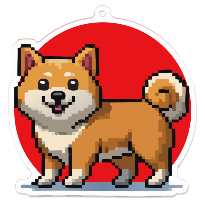 アクリルキーホルダー - 70 x 70 (mm)