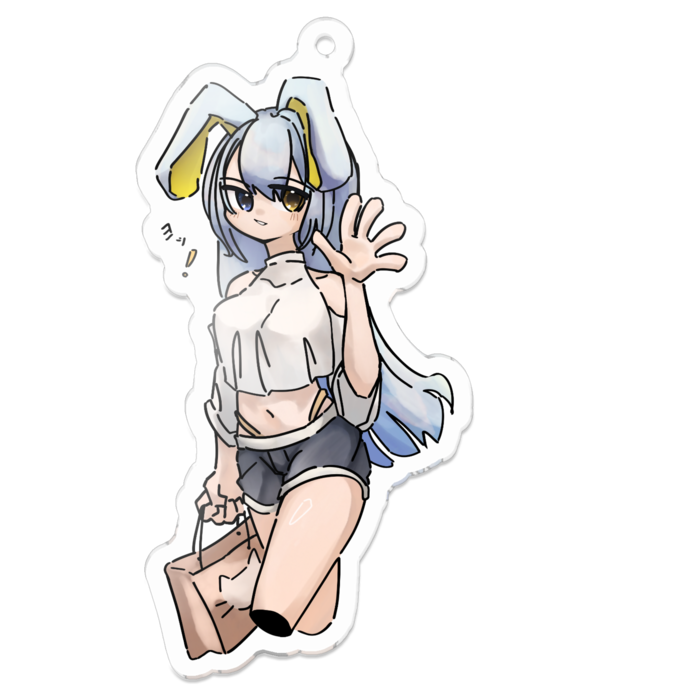 アクリルキーホルダー - 70 x 70 (mm)