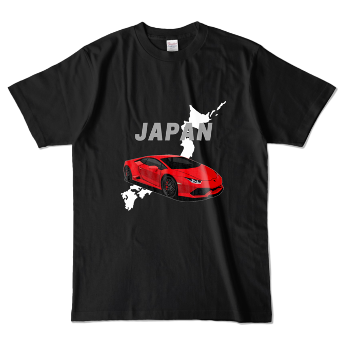 カラーTシャツ - L - ブラック (濃色)