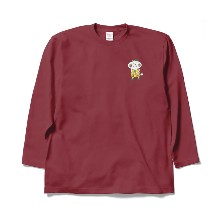 ロングスリーブTシャツ - XL - バーガンディ