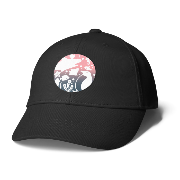 キャップ - ブラック