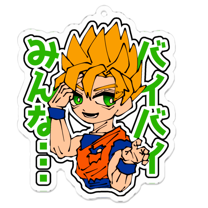 アクリルキーホルダー - 70 x 70 (mm)