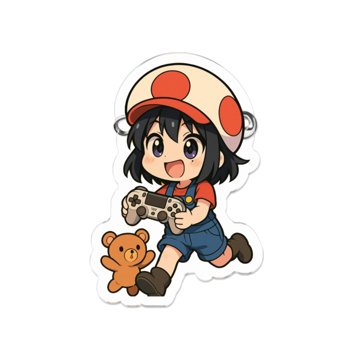 アクリルバッジ - 50 x 50 (mm)