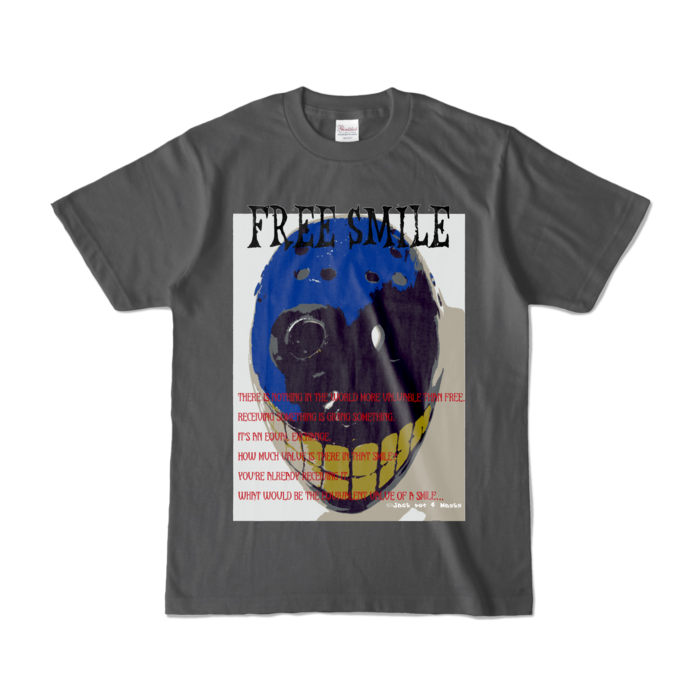 カラーTシャツ - S - チャコール (濃色)
