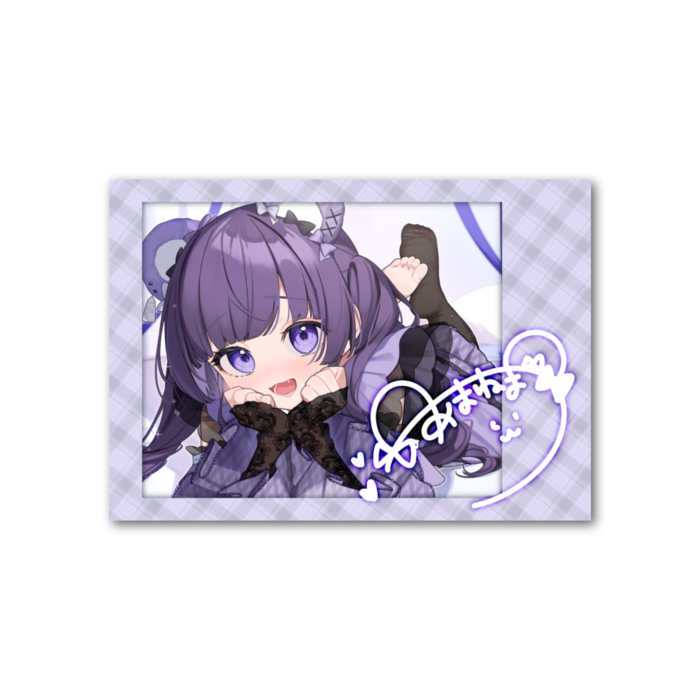 フォト風カード - 横 - 片面