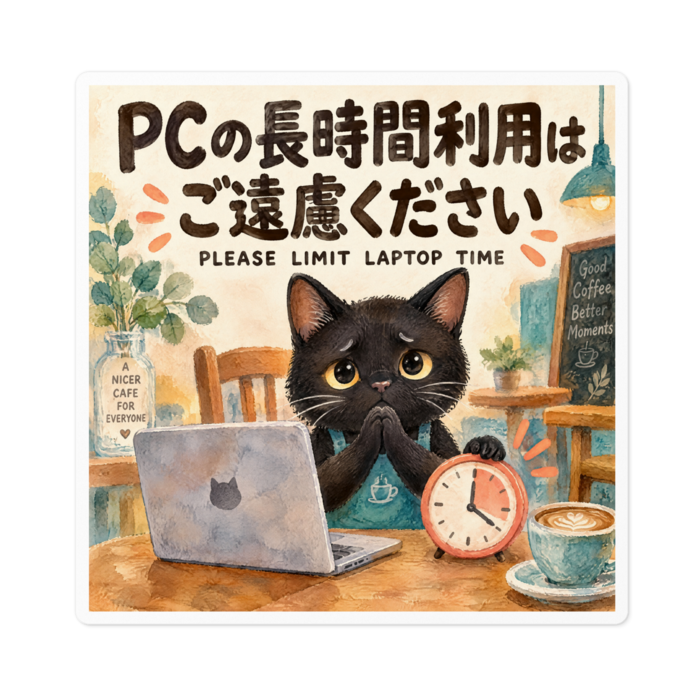 ステッカー - W100 × H100mm 以内