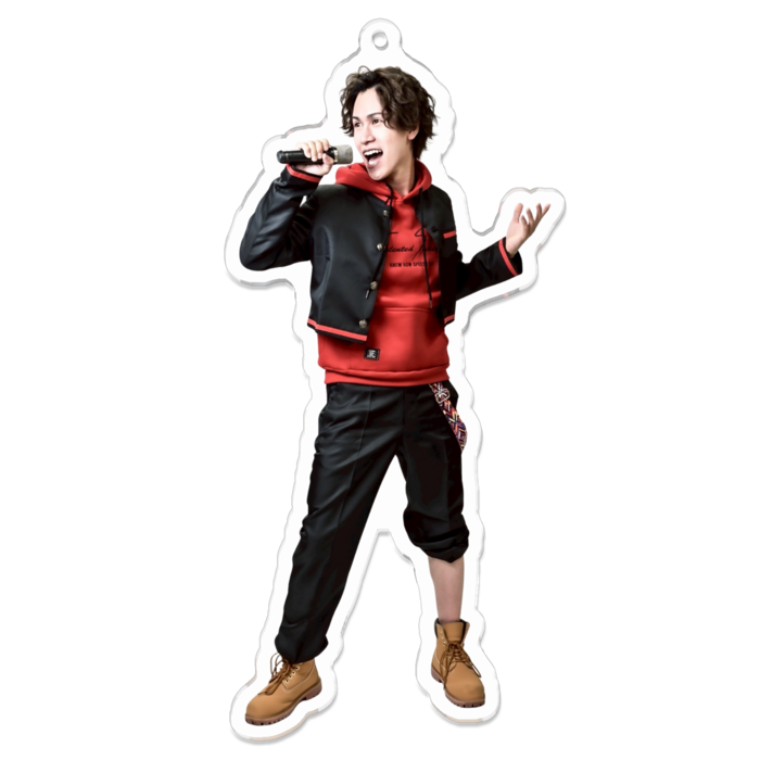 アクリルキーホルダー（コーティング） - 100 x 100 (mm)