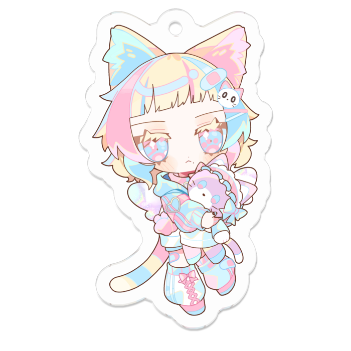 アクリルキーホルダー - W50 × 50mm 以内