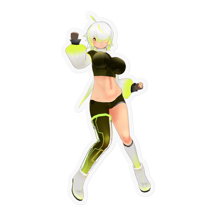 ステッカー - 100 x 100 (mm)