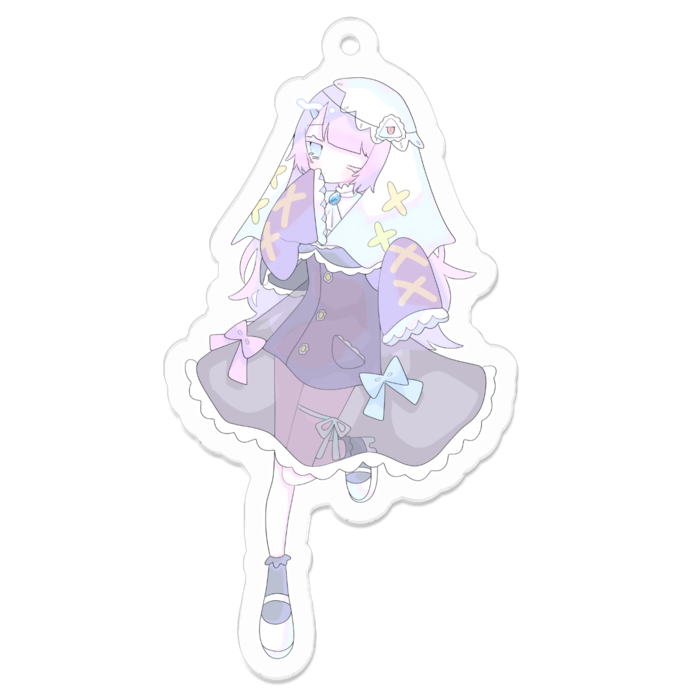 アクリルキーホルダー - 70 x 70 (mm)