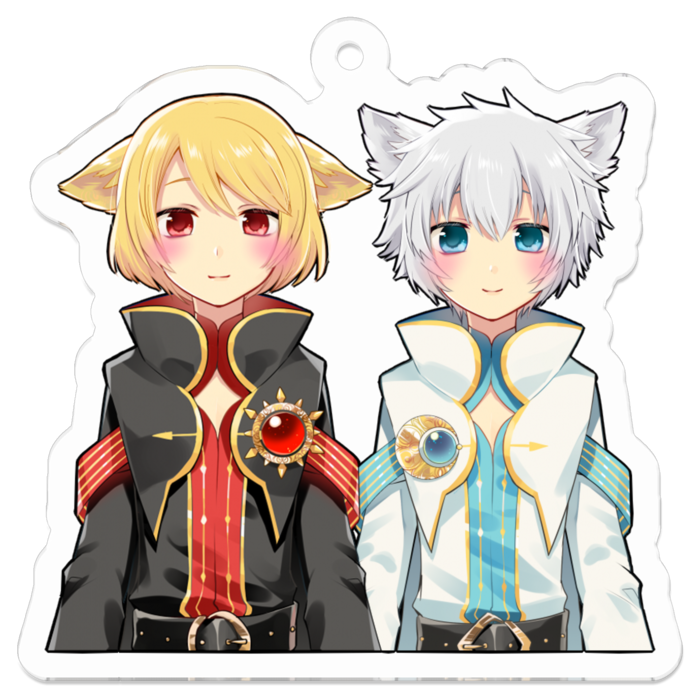 アクリルキーホルダー - 50 x 50 (mm)