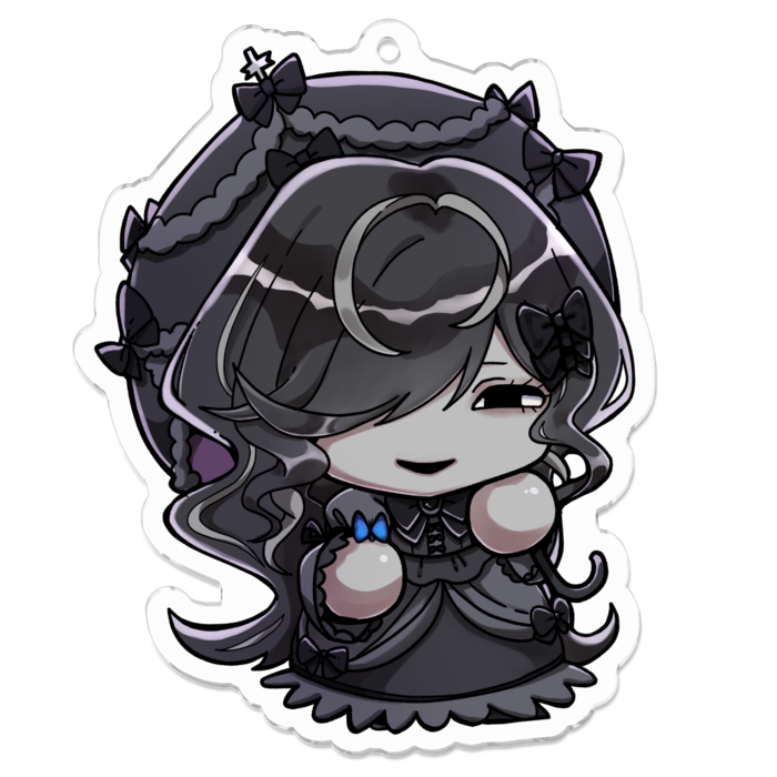 Acrylic Keychain - 70 x 70 (mm)