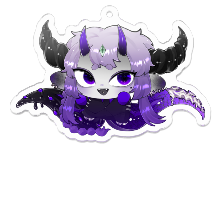 アクリルキーホルダー - 70 x 70 (mm)