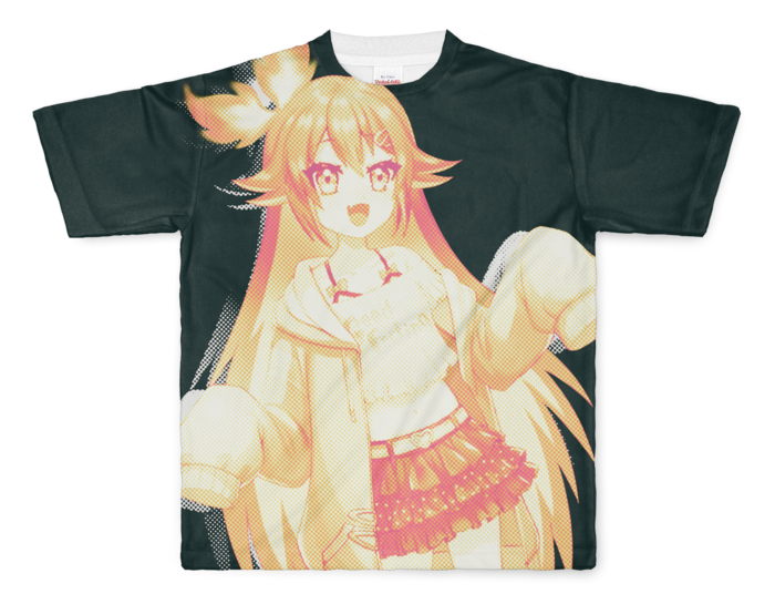 フルグラフィックTシャツ - L - 両面印刷