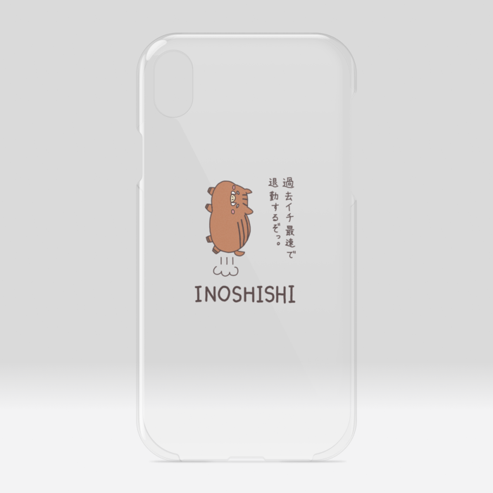 クリアiPhoneケース - iPhone XR