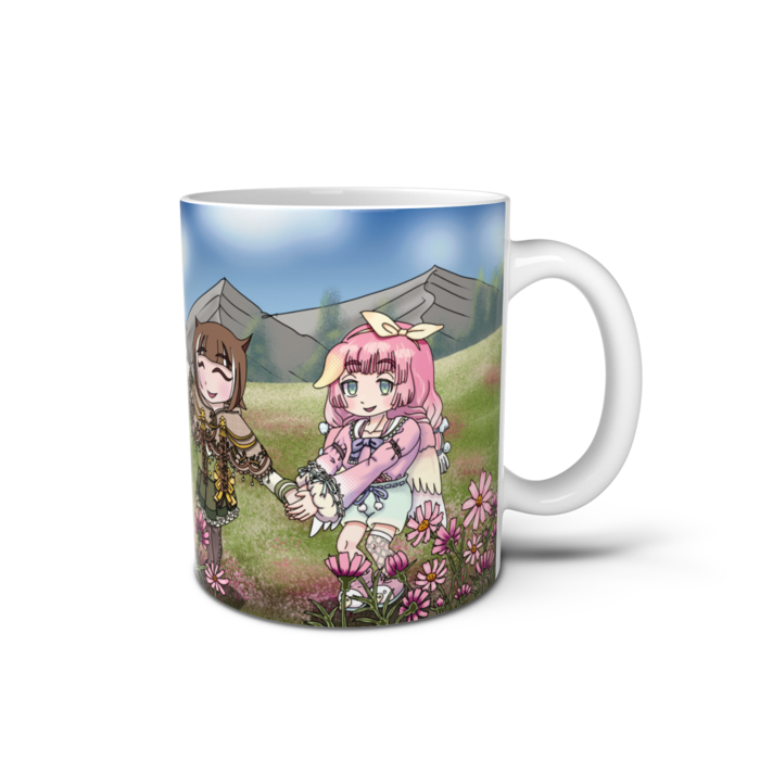 マグカップ - 直径 8 cm / 高さ 9.5 cm