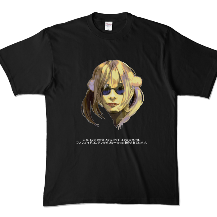 カラーTシャツ - XL - ブラック (濃色)