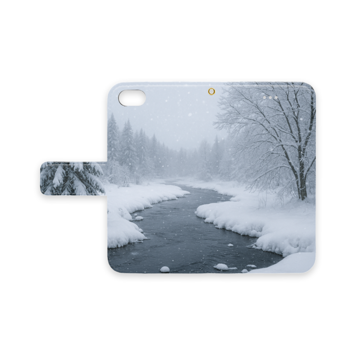 手帳型iPhoneケース - iPhone 7 / 8 / SE(第2・第3世代) - ストラップ穴 あり